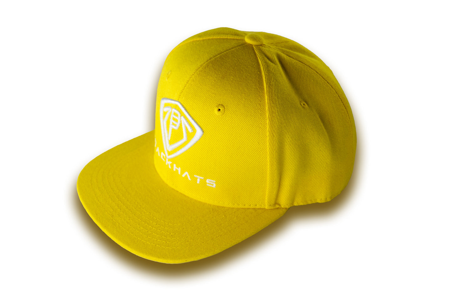 Yellow Unisex Flat Bill StackHats Snapback