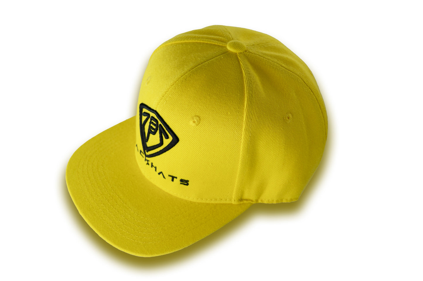 Yellow Unisex Flat Bill StackHats Snapback