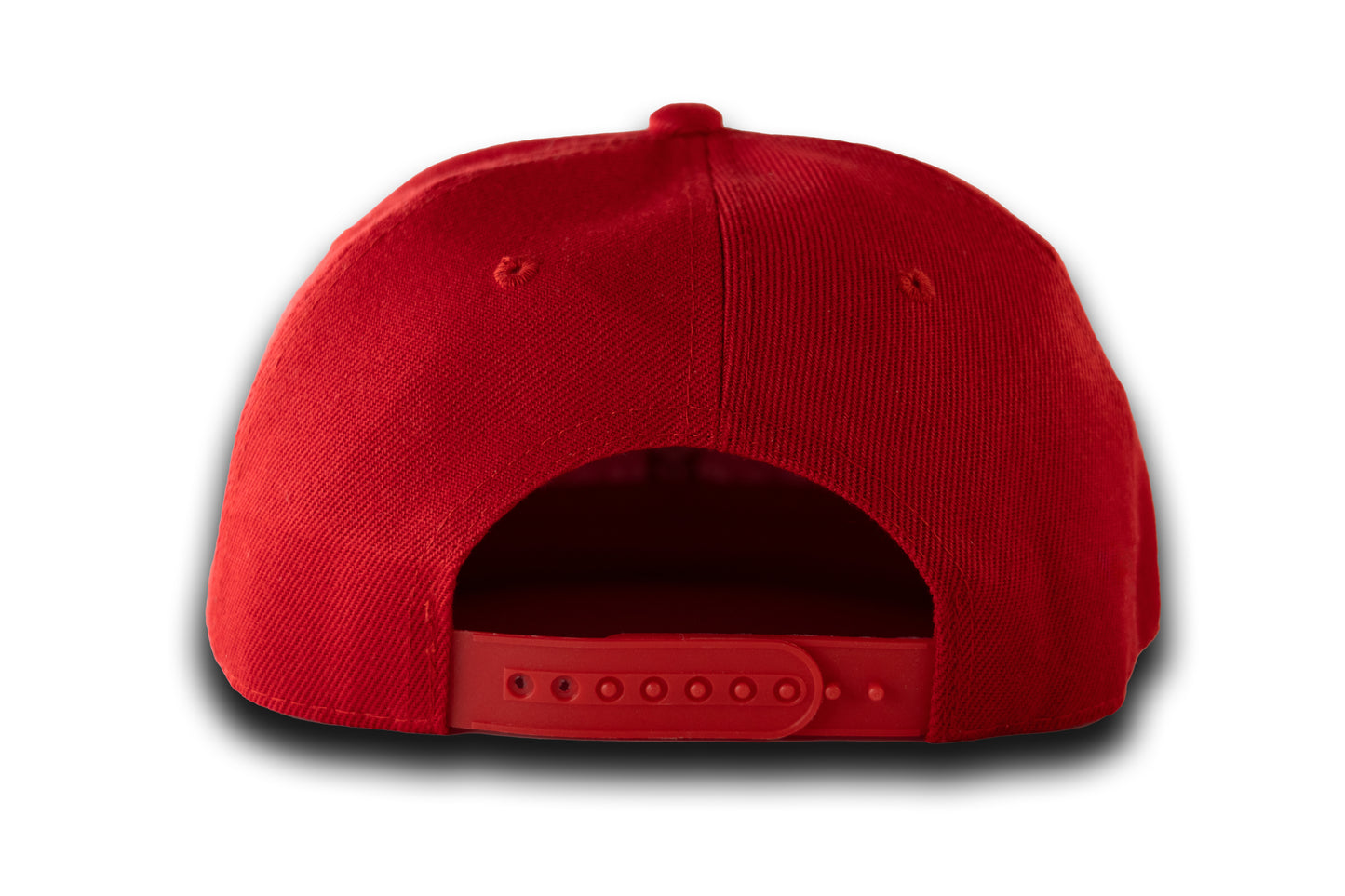 Red Unisex Flat Bill StackHats Snapback