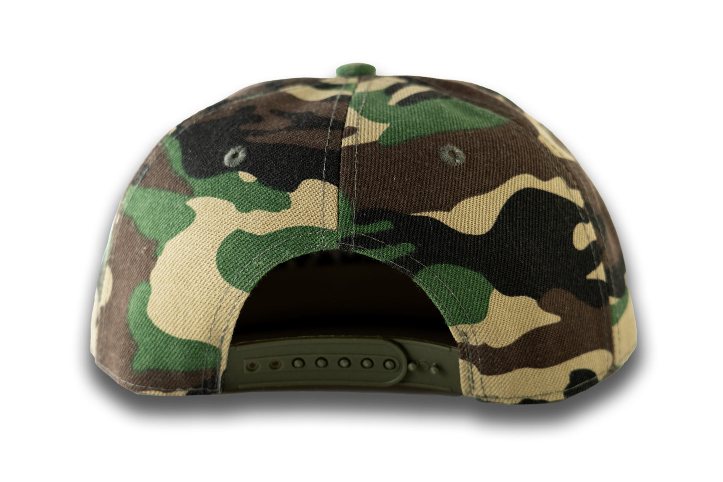 Camouflage Unisex Flat Bill StackHats Snapback