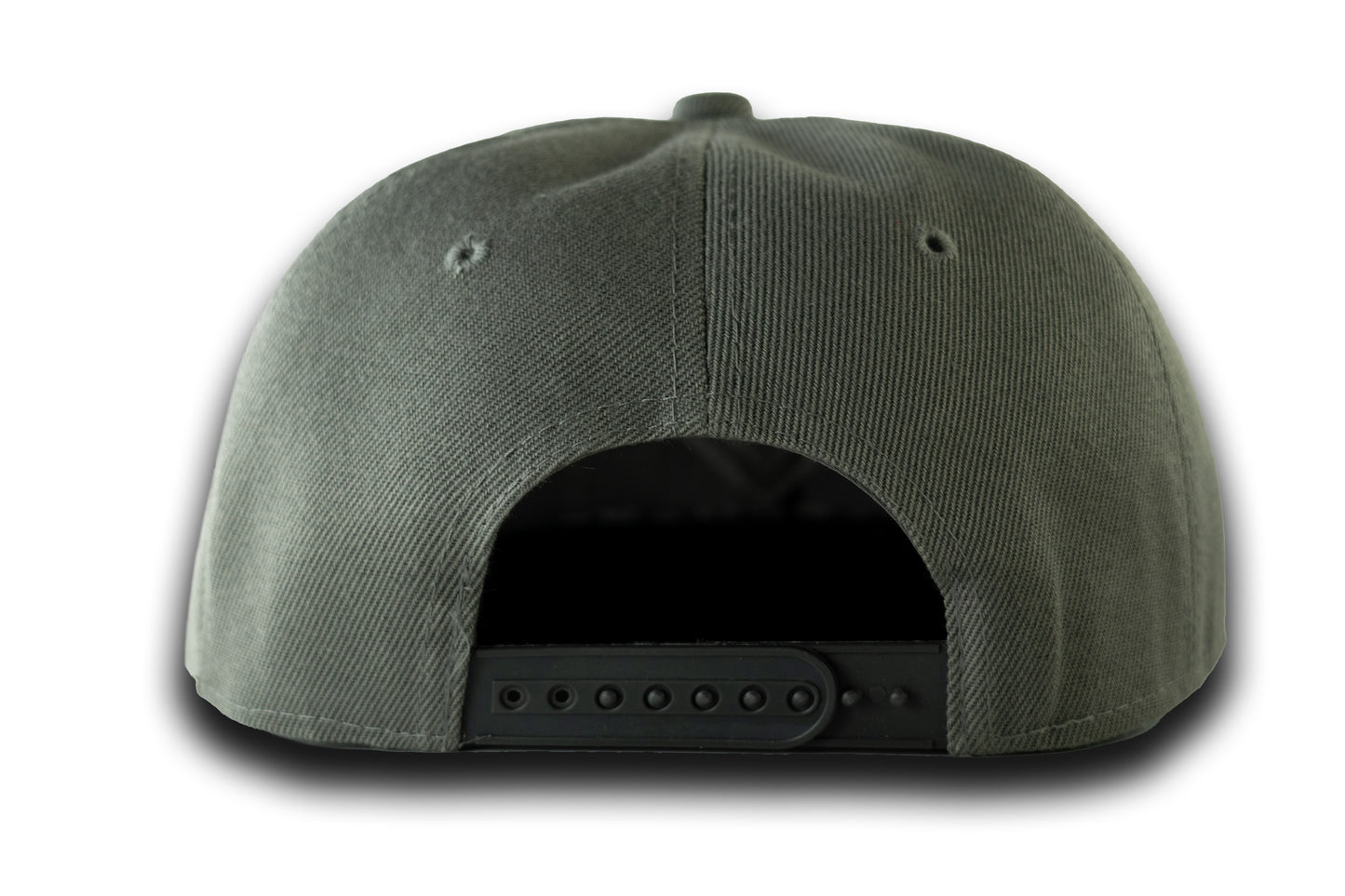 Grey Unisex Flat Bill StackHats Snapback