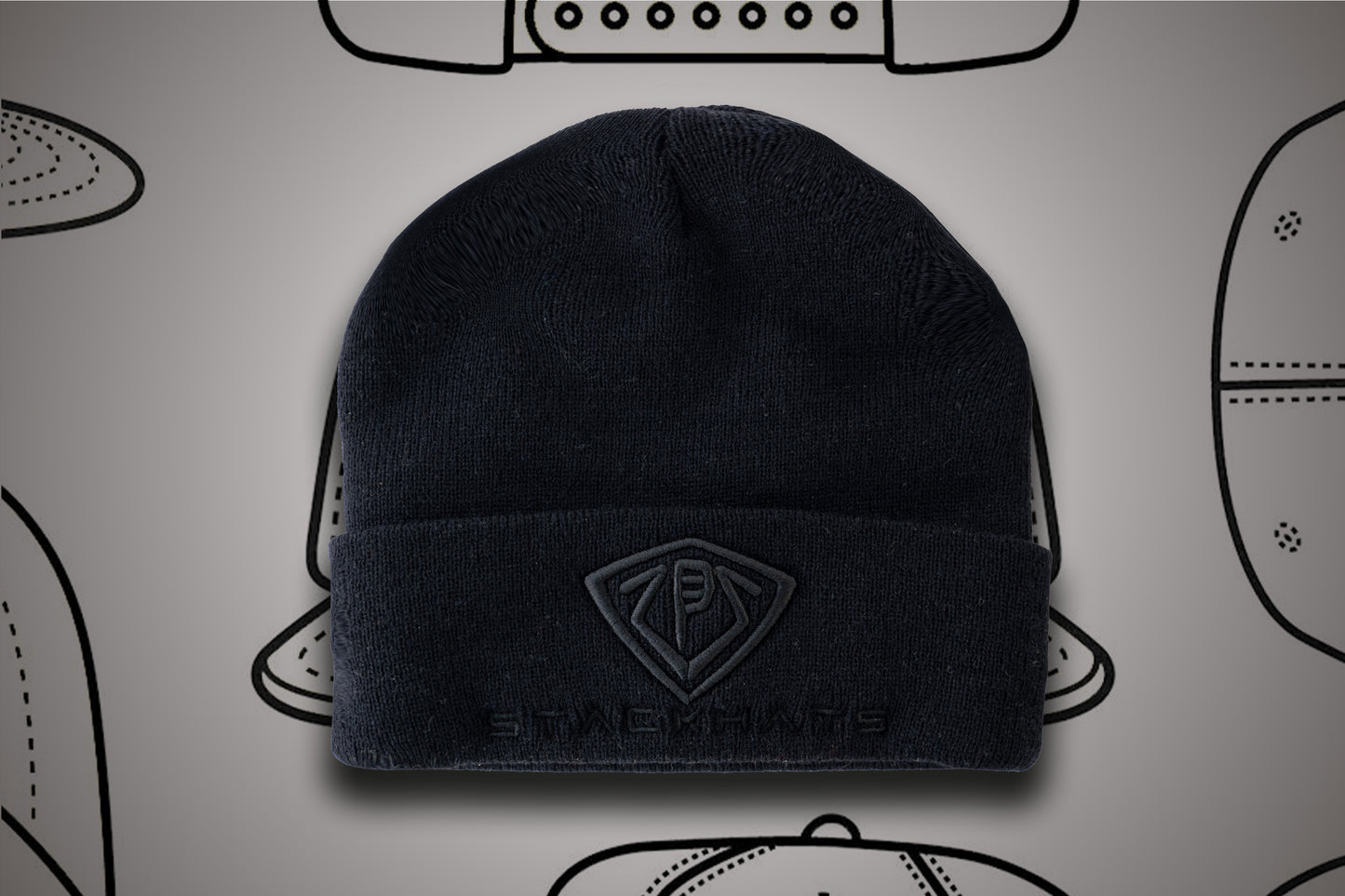 StackHats Embroidered Unisex Beanie