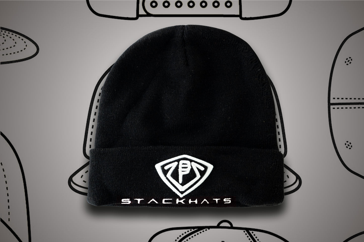 StackHats Embroidered Unisex Beanie