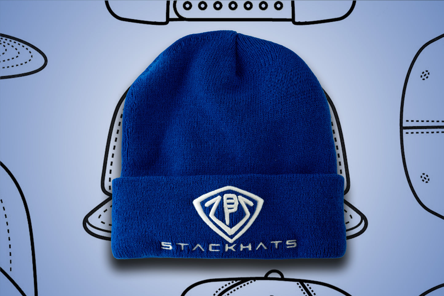 StackHats Embroidered Unisex Beanie