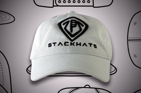 White Unisex StackHats Soft Body Cap