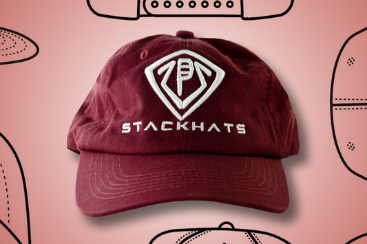 Burgundy Unisex StackHats Soft Body Cap