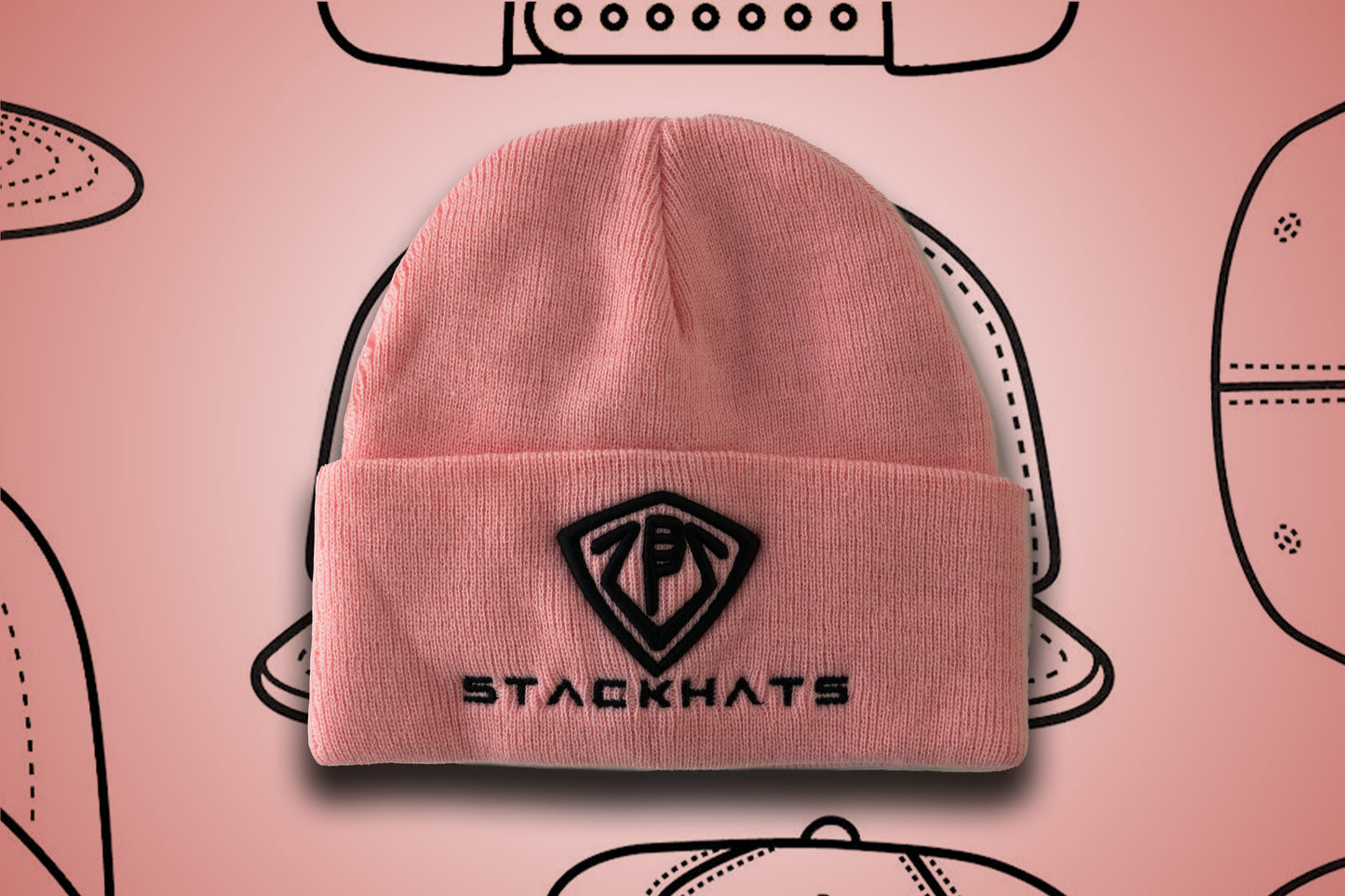 StackHats Embroidered Unisex Beanie