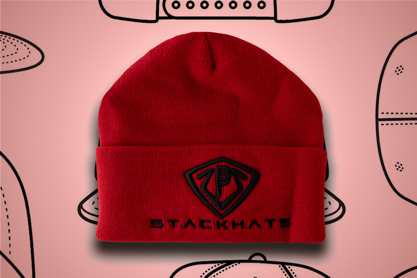 StackHats Embroidered Unisex Beanie