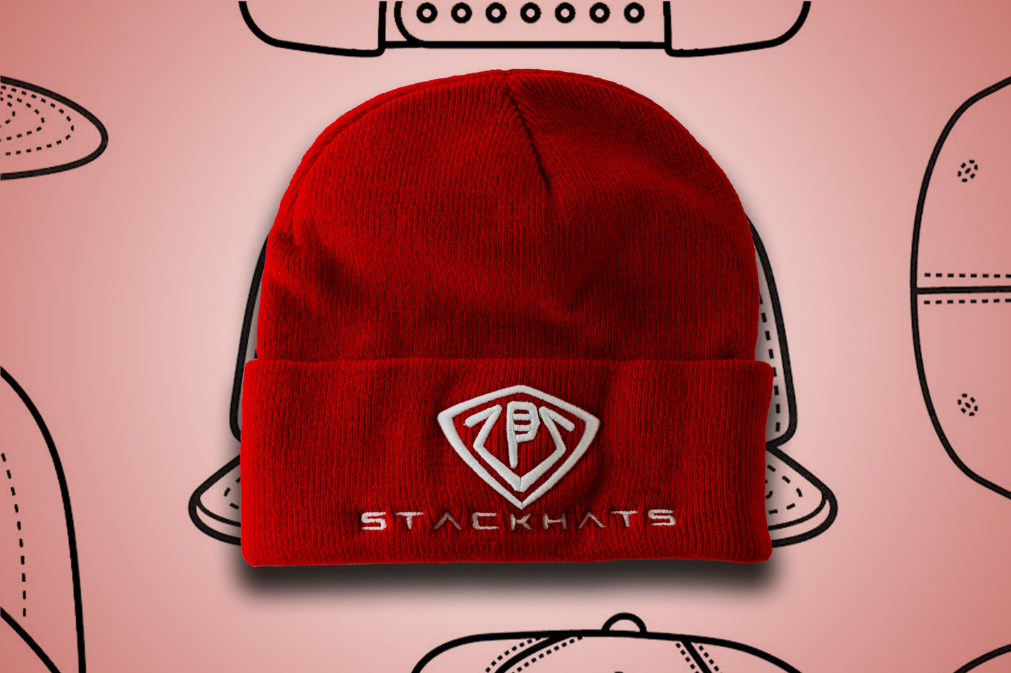 StackHats Embroidered Unisex Beanie