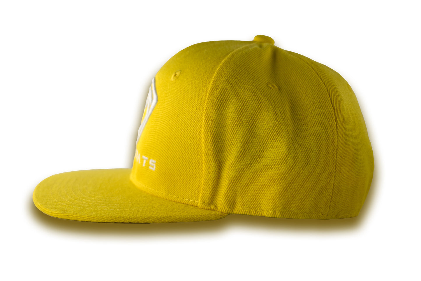 Yellow Unisex Flat Bill StackHats Snapback