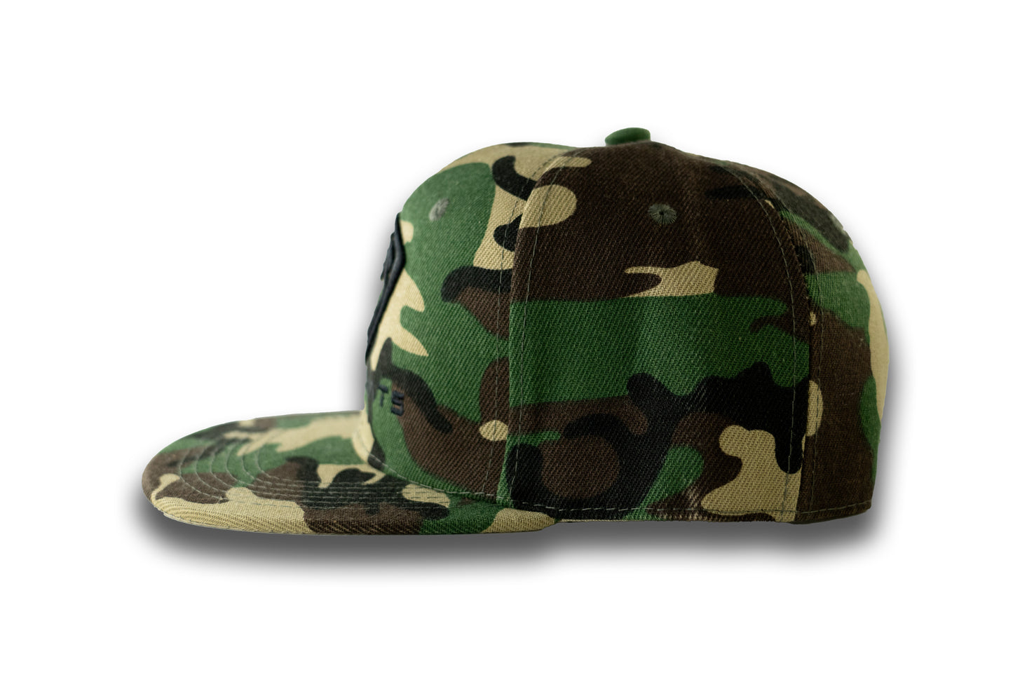 Camouflage Unisex Flat Bill StackHats Snapback