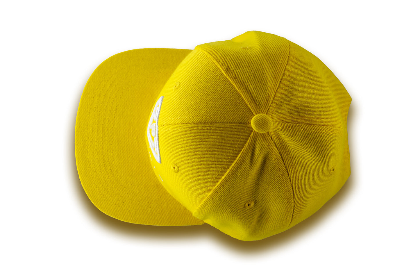 Yellow Unisex Flat Bill StackHats Snapback