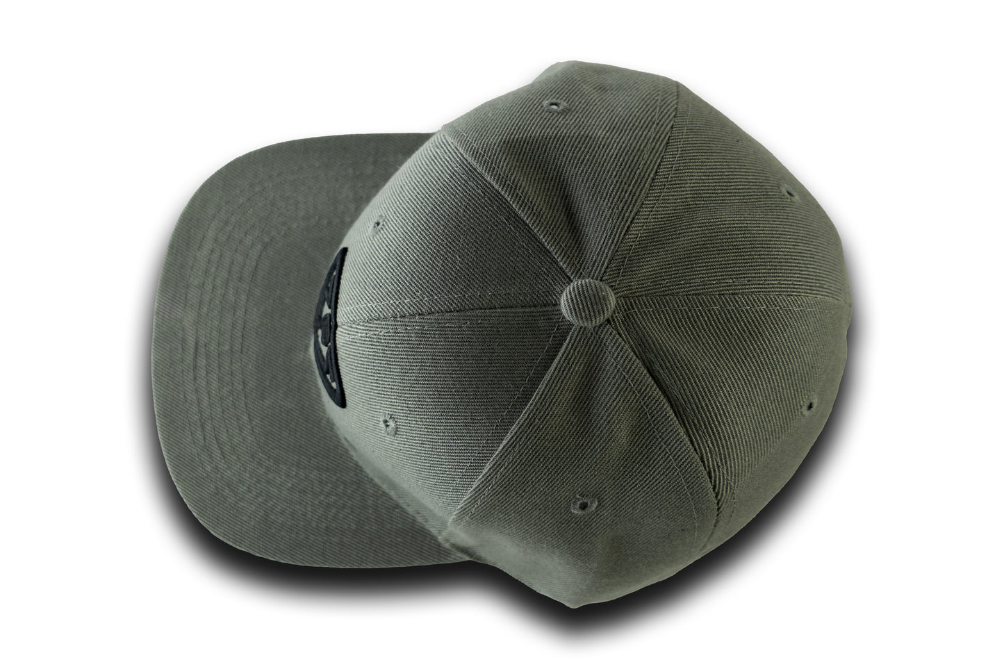 Grey Unisex Flat Bill StackHats Snapback