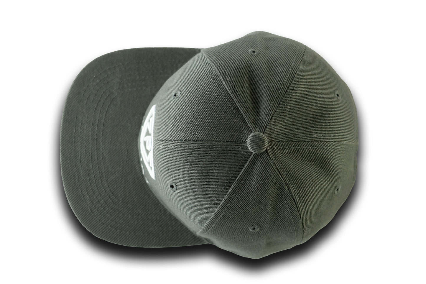 Grey Unisex Flat Bill StackHats Snapback